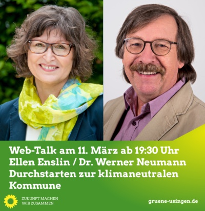 Web-Talk: Durchstarten zur klimaneutralen Kommune @ Online, ein direkter Link befindet sich unten, unter dem Text zur Veranstaltung!
